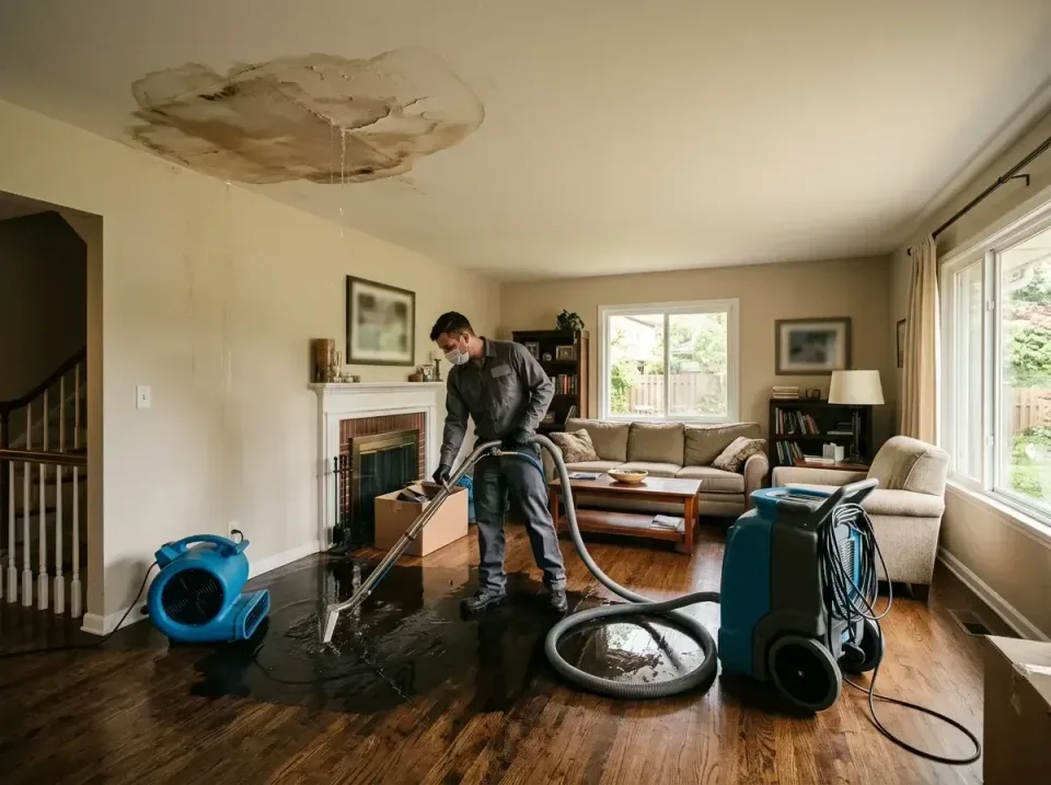 attic-pipe-burst-ceiling-drip-008 — frequently asked questions, Water Damage Restoration & Carpet Care in Stanhope, NJ